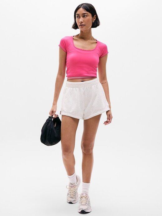 Image number 3 showing, Recharge Seamless Open Back Tee