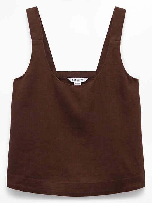Image number 6 showing, Retreat Linen Tank