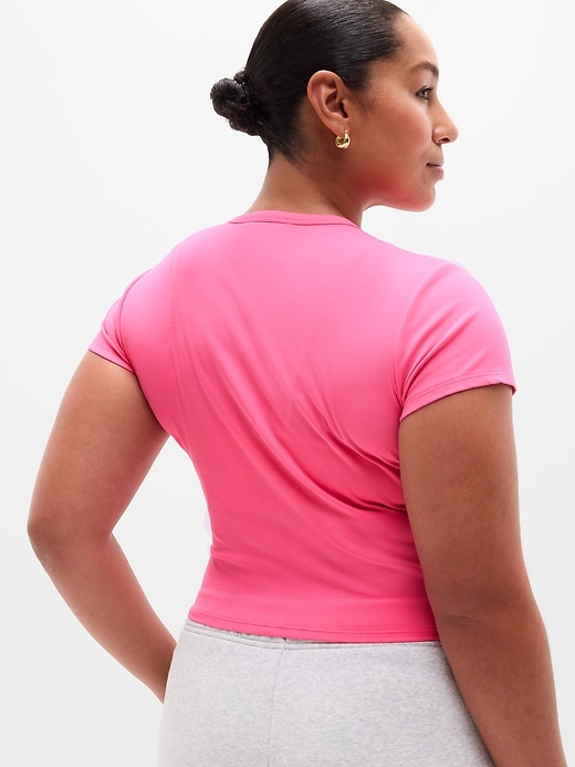 Image number 6 showing, Signature Rib Crop Tee