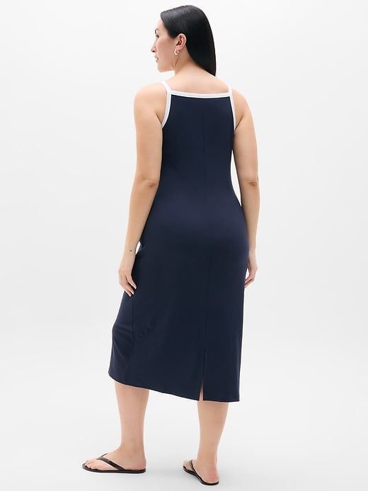 Image number 2 showing, Signature Rib Apron Dress