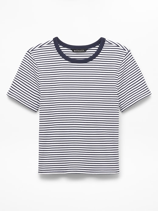 Image number 4 showing, Signature Rib Crop Tee