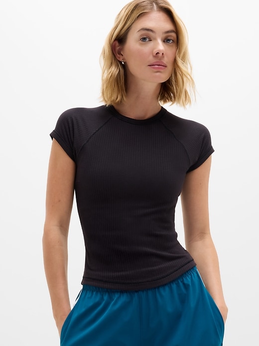 Image number 1 showing, Perfect Rib Tee