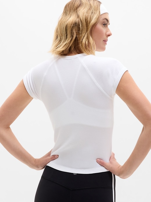 Image number 3 showing, Perfect Rib Tee