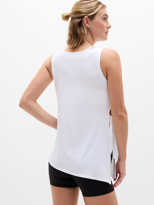 Image number 3 showing, Move With Ease Asym Tie Tank