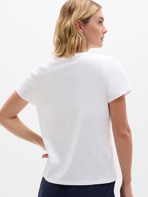 Image number 3 showing, Favorite Cotton V-Neck Tee