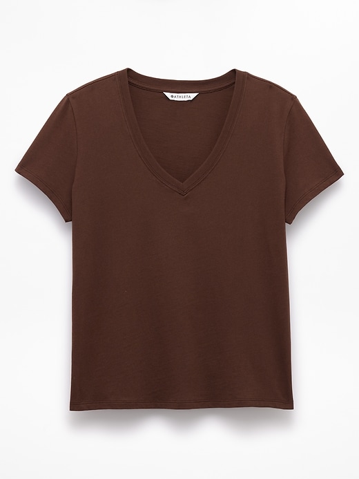 Image number 7 showing, Favorite Cotton V-Neck Tee