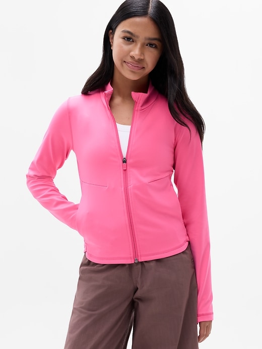 Image number 1 showing, Athleta Girl Chit Chat Jacket
