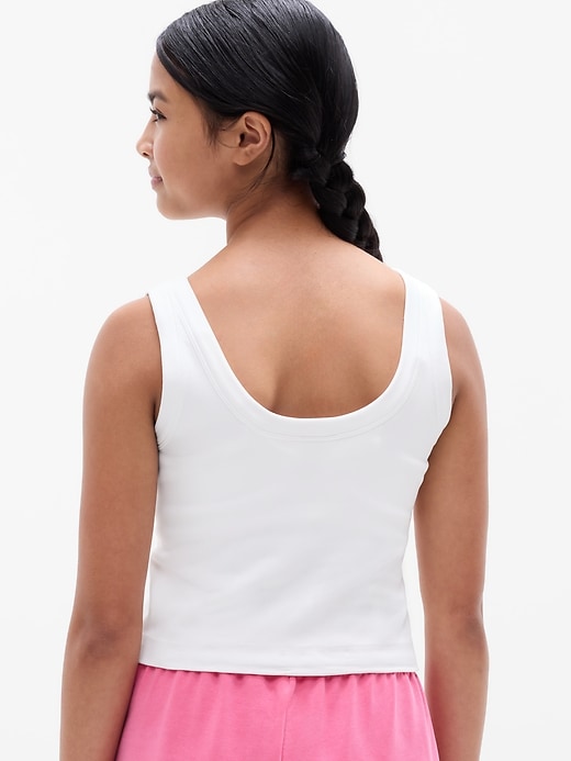 Image number 3 showing, Athleta Girl Rise Above Rib Scoop Tank