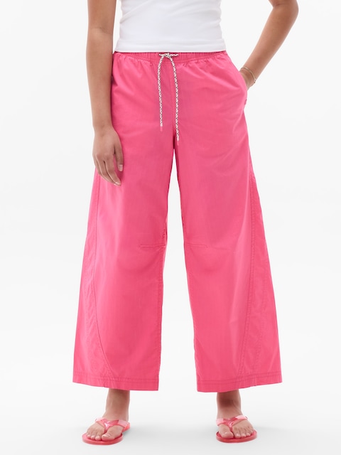 Athleta Girl Woven Wide Leg Crop Pant