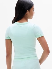 Image number 3 showing, Athleta Girl Rise Above High Neck Tee