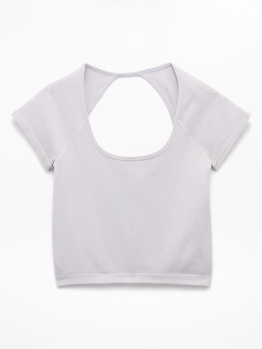 Image number 7 showing, Recharge Seamless Open Back Tee