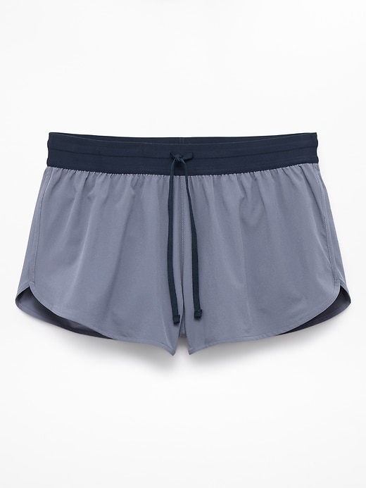 Image number 7 showing, Speedwork Mid Rise Elastic Waistband Short