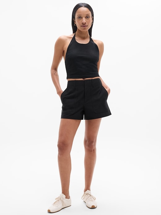 Image number 6 showing, Skyline High Rise Tailored 4" Short