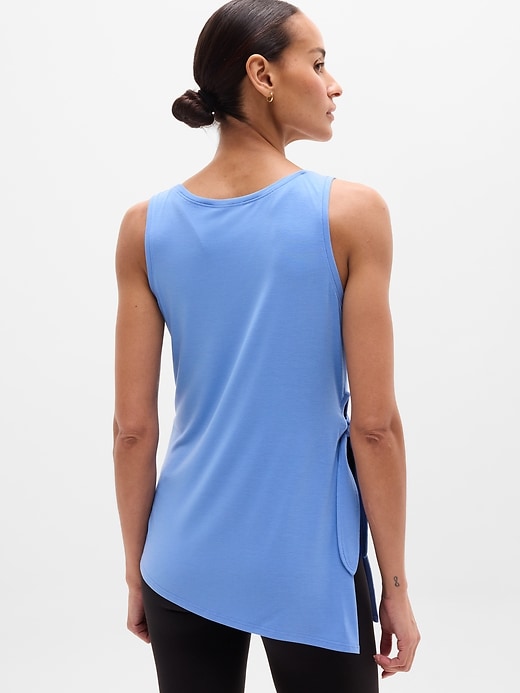 Image number 3 showing, Move With Ease Asym Tie Tank