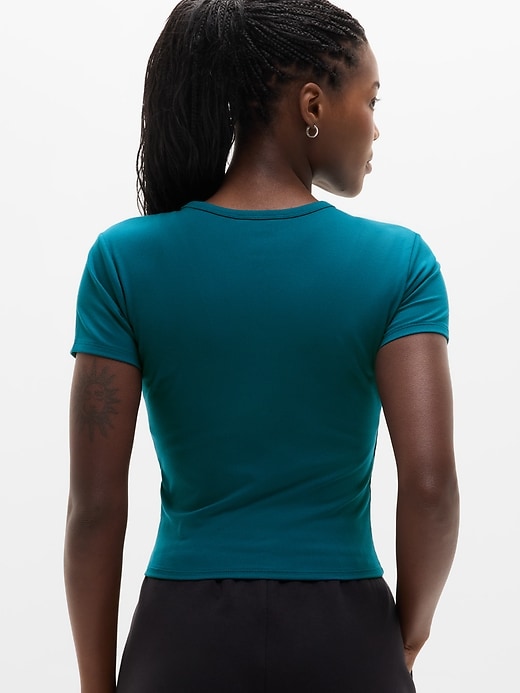 Image number 3 showing, Signature Rib Crop Tee