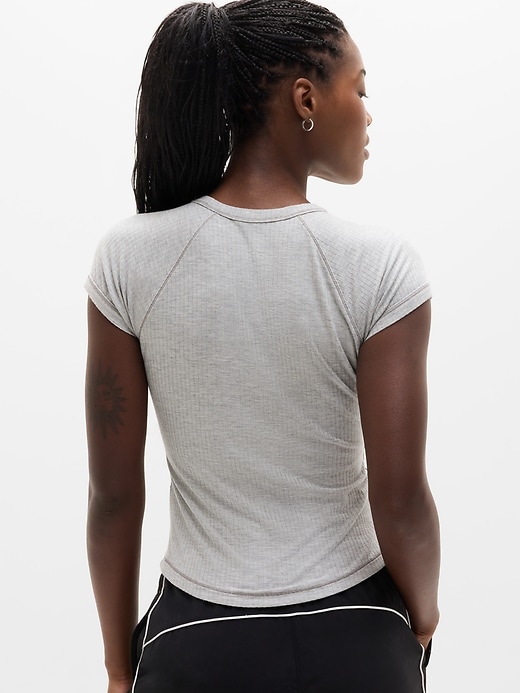 Image number 6 showing, Perfect Rib Tee