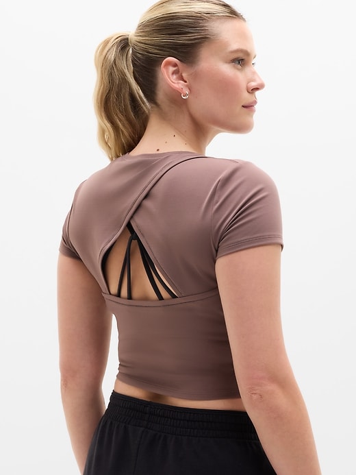 Image number 6 showing, Transcend Open Back Tee