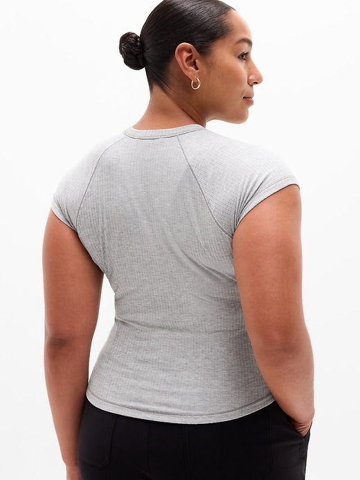 Image number 3 showing, Perfect Rib Tee