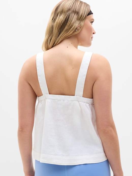 Image number 6 showing, Retreat Linen Tank