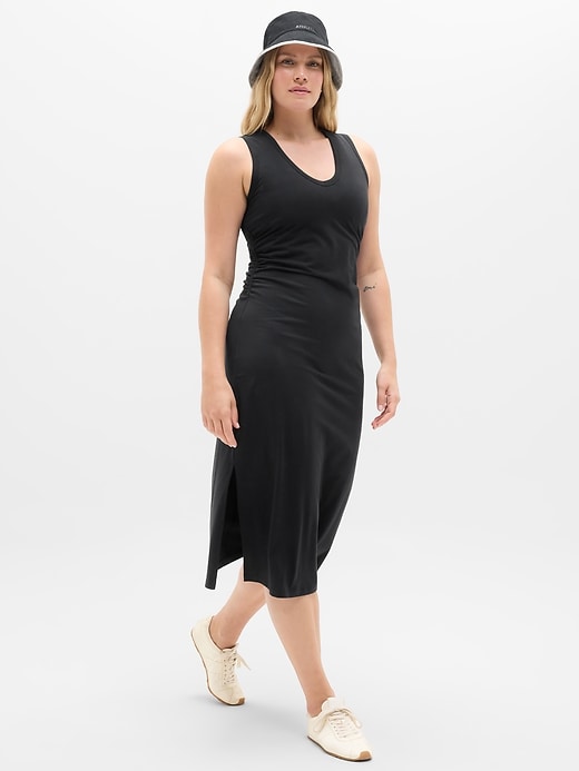 Image number 5 showing, Essential V-Neck Midi Dress