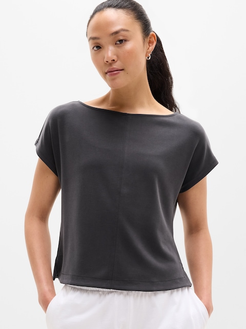 Seasoft Boat Neck Tee