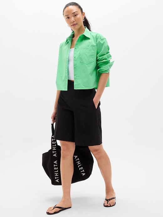 Image number 5 showing, Midday Cropped Poplin Shirt