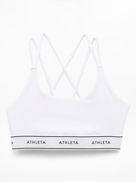 Image number 4 showing, Athleta Girl High Speed Logo Bra