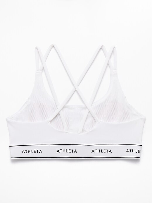 Image number 3 showing, Athleta Girl High Speed Logo Bra