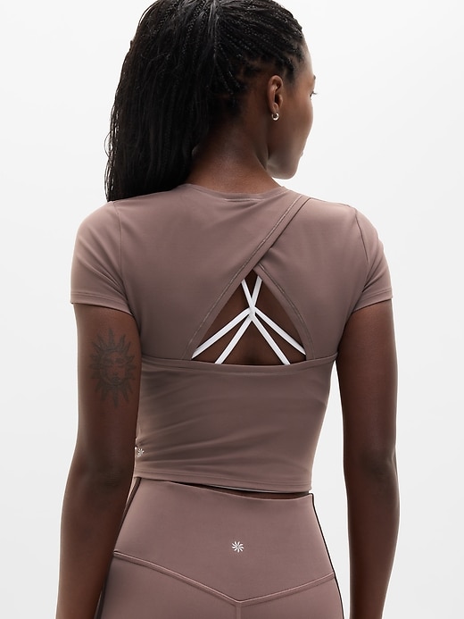 Image number 1 showing, Transcend Open Back Tee