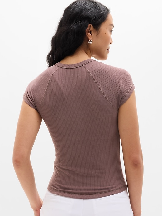 Image number 3 showing, Perfect Rib Tee