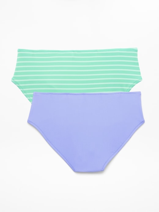 Image number 4 showing, Athleta Girl Reversible Mid Rise Swim Bottom