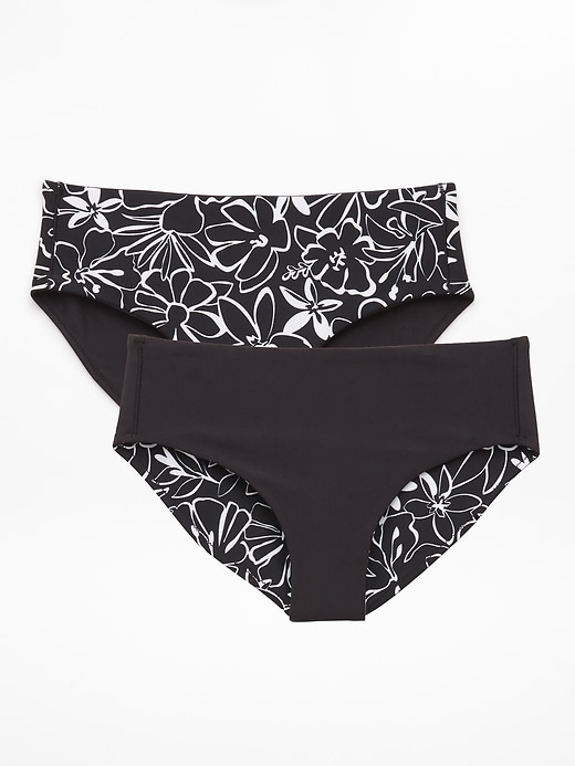 Image number 2 showing, Athleta Girl Reversible Mid Rise Swim Bottom