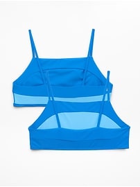 Image number 3 showing, Athleta Girl Reversible Square Neck Bikini Top