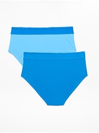 Image number 3 showing, Athleta Girl Reversible High Rise Swim Bottom