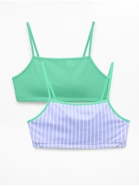 Image number 2 showing, Athleta Girl Reversible Square Neck Bikini Top