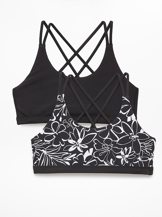 Image number 2 showing, Athleta Girl Reversible Strappy Bikini Top