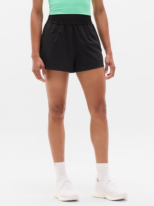 Image number 1 showing, Weekender High Rise 3" Run Short