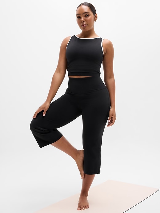 Image number 5 showing, Elation High Rise Crop Flare