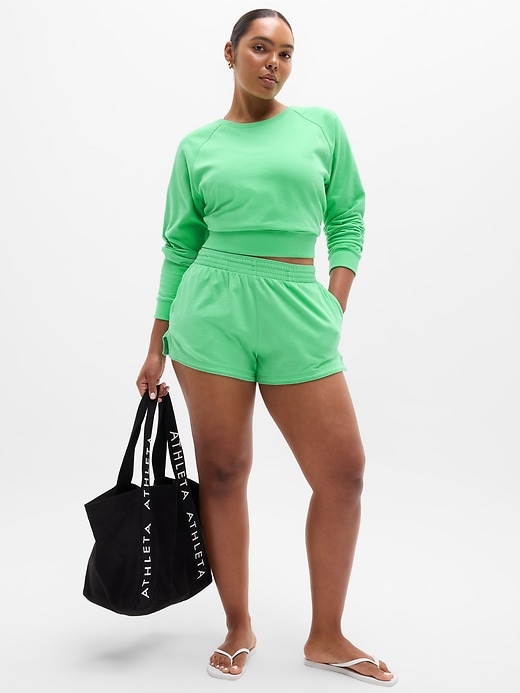 Image number 5 showing, Airy Cotton Terry Shortie