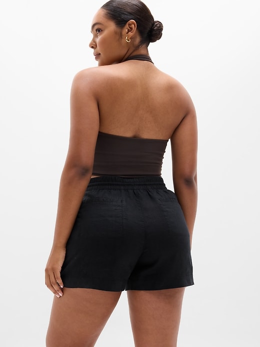 Image number 7 showing, Retreat Linen Mid Rise 4" Short