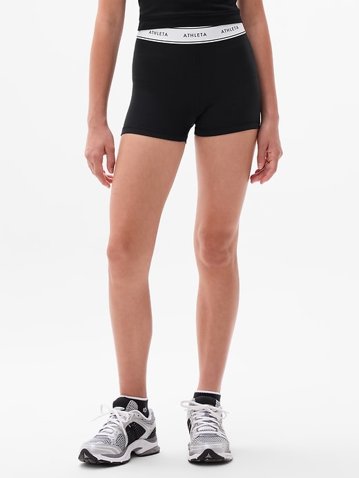 Image number 1 showing, Athleta Girl Chit Chat Logo Short