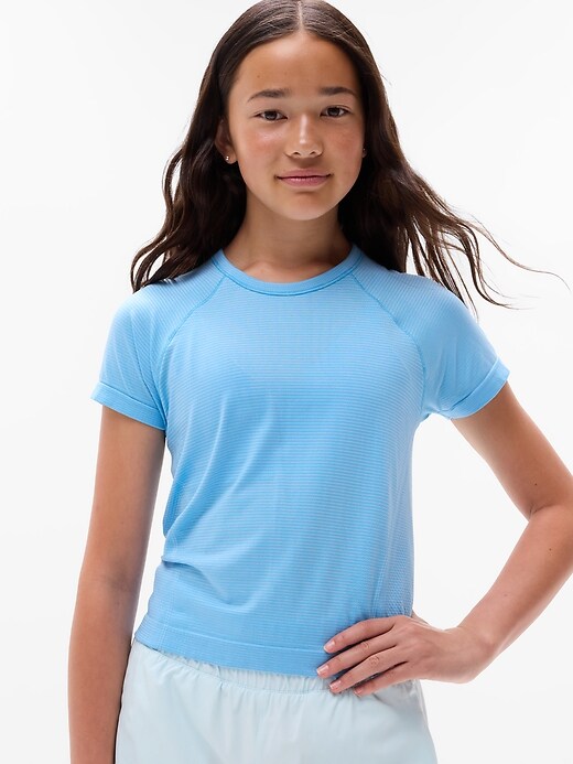 Image number 1 showing, Athleta Girl Power Up Sport Length Tee