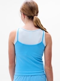 Image number 3 showing, Athleta Girl Rise Above Rib Double Up Tank