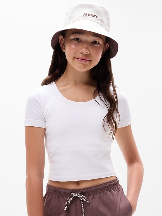 Image number 1 showing, Athleta Girl Reversible Bucket Hat
