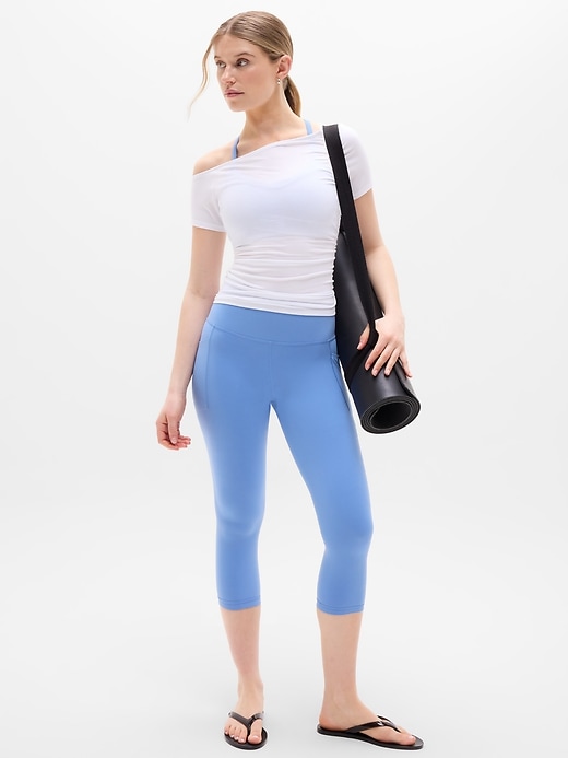 Image number 2 showing, Salutation Stash High Rise Capri