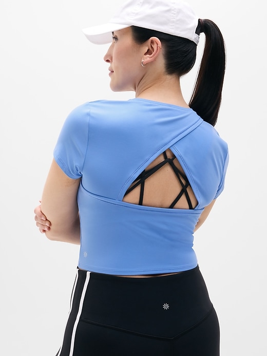 Image number 6 showing, Transcend Open Back Tee