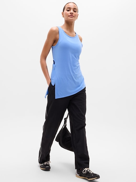 Image number 2 showing, Move With Ease Asym Tie Tank