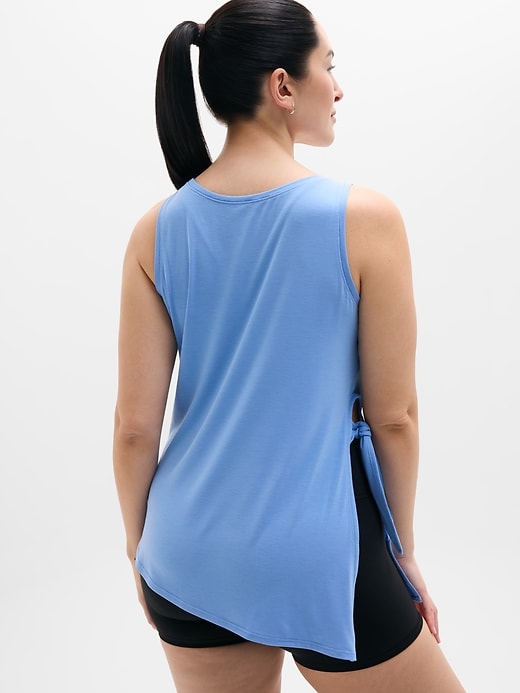 Image number 6 showing, Move With Ease Asym Tie Tank
