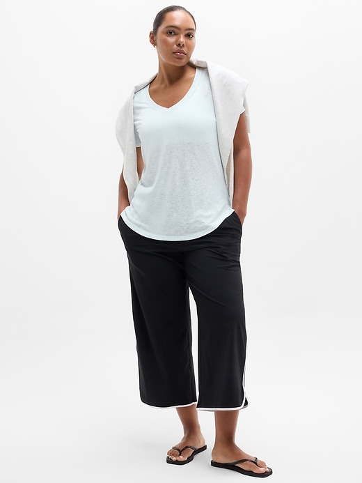 Image number 5 showing, Breezy Scoop V-Neck Tee