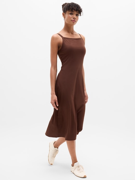 Image number 4 showing, Signature Rib Apron Dress